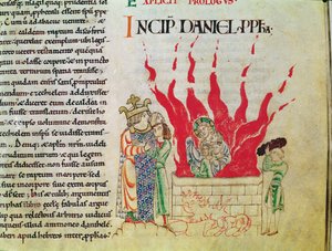 Les enfants dans la fournaise, de la Bible d