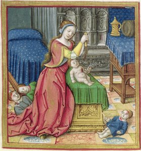 Ms 17 Athalie (d.837 av. J.-C.) de Vie des Femmes Célèbres, c.1505 - French School