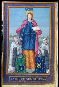 Ms 1847 Représentation de Sainte Geneviève, d