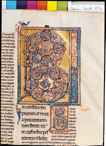 Ms 19 fd2 Initiale historiée 