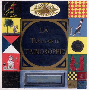 Frontispice de La Très Sainte Trinosophie attribué au Comte de Saint-Germain (1696-1784)