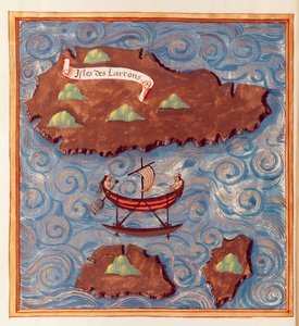 Carte des îles Ladrones, d
