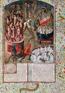 Ms 246 f.383r Enfer, de la traduction française de De Civitate Dei par Saint Augustin d
