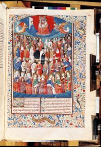 Ms 246 f.406r Paradis, de La Cité de Dieu de Saint Augustin d