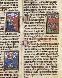 Ms 320 Fol.197 Comètes, de 