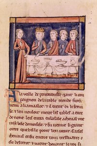 La veille de la Pentecôte..., du Livre de Messire Lancelot du Lac