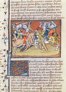 Ms 3479 t.1 fol.539 Quand les chevaux s