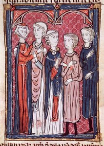 Ms 372 fol.141 Un engagement, des Décrets de Gratien - French School