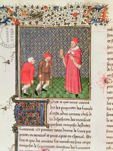 Mendiants, du Livre des Propriétés des Choses par Barthélemy l