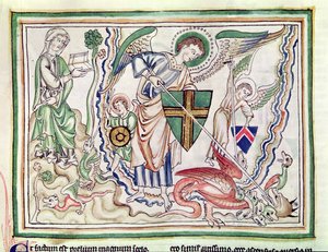 Saint Michel tuant le dragon, d