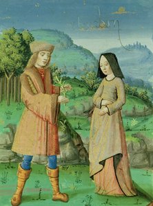 Ms 493 fol.123v Rencontre d