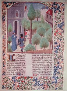 Ms 5064 fol.105r Plantation d