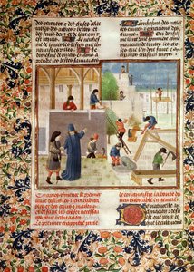 Ms 5064 fol.2v Construction d