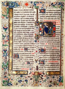 Ms 626 fol.174v Saint Jean-Baptiste, du Missel de Jean de Lannoy - French School