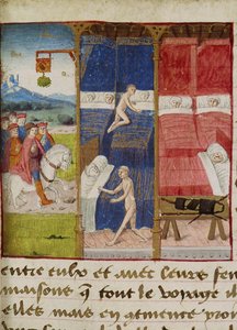 Auberge, du "Les Cent Nouvelles Nouvelles", 1462 - French School