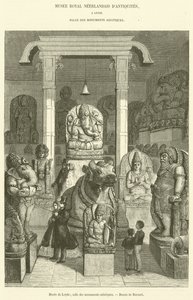 Musée de Leyde, salle des monuments asiatiques - French School