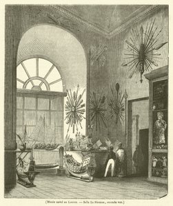 Musée naval au Louvre, Salle La Pérouse, seconde vue - French School