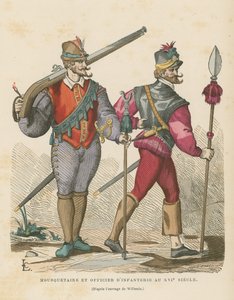 Mousquetaire et officier d