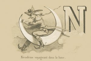 N : Nicodème voyageant dans la lune - French School
