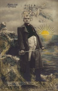 Napoléon Bonaparte (lithographie couleur)