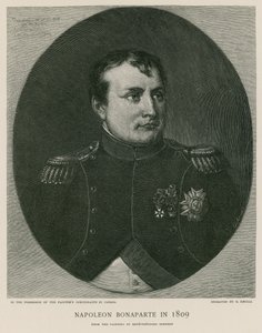 Napoléon Bonaparte en 1809 - French School