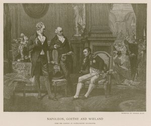 Napoléon, Goethe et Wieland