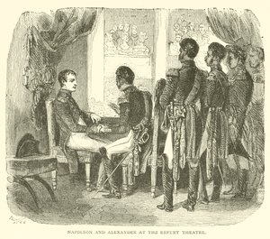 Napoléon et Alexandre au théâtre d