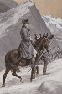 Napoléon traverse les Alpes