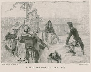 Napoléon en société à Valence - French School
