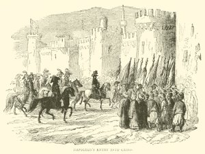 Entrée de Napoléon au Caire - French School