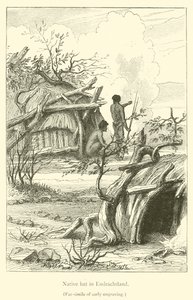 Hutte indigène à Endrachtland - French School