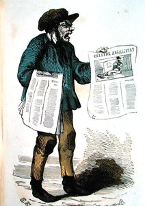 Vendeur de journaux - French School