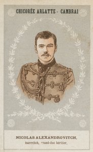 Nicolas Alexandrovitch, tsarévitch, grand-duc héritier - French School