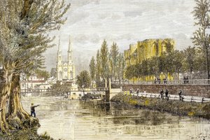 Niort, France - French School