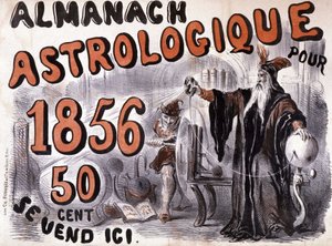 Nostradamus, astrologue illuminant l