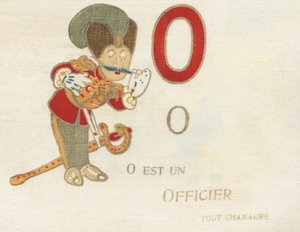 O est un officier de combat - French School