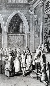 Obéissance, illustration de La Vie de Mon Père par Restif de la Bretonne
