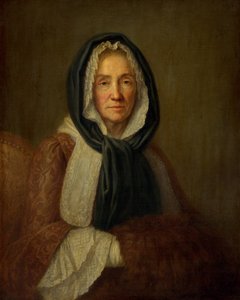 Vieille Femme avec un Manchon - French School