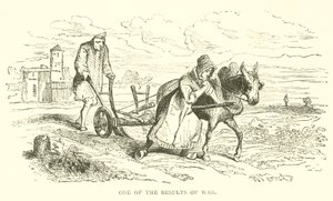 Un des résultats de la guerre - French School