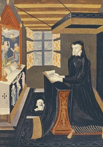 Oratoire avec prie-Dieu pour la reine Catherine de Médicis