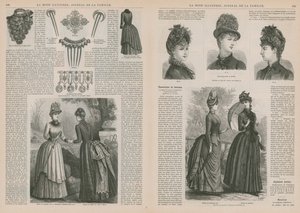 Page de La Mode Illustrée - French School