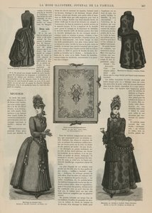 Page de La Mode Illustrée - French School