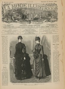 Page de La Mode Illustrée - French School