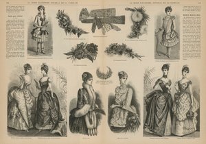 Page de La Mode Illustrée - French School