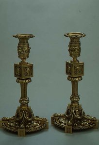 Paire de chandeliers par Boucheron - French School