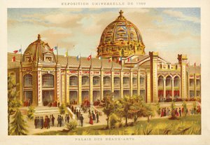 Palais des Beaux-Arts, Exposition Universelle 1889, Paris