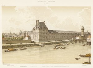 Palais des Tuileries, 1640 - French School