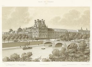Palais des Tuileries, 1869 - French School