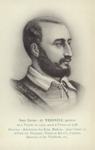 Paolo Veronese, peintre italien (lithographie)