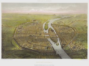 Paris Sous François Ier, Vue générale à vol d
